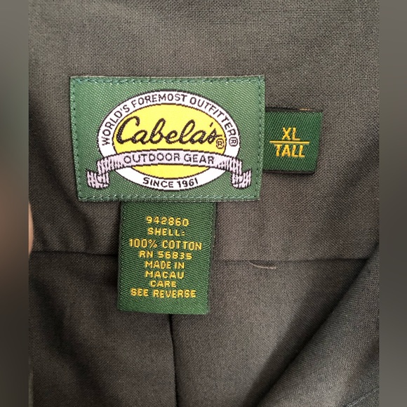 Cabela’s Classic ll Left Handed Shooting Shirt XLT - Picture 3 of 7